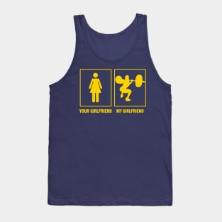 Your Girlfriend Vs My Girlfriend Men Gifts Tank Top